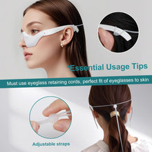 Load image into Gallery viewer, Under Eye Red Light Therapy Glasses with Dark Circle, Eye Bag and Wrinkle Elimination Massage