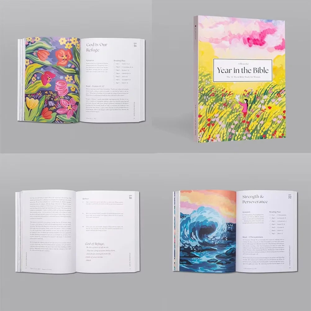 A Beautiful Year in the Bible the 52-Week Bible Study for Women Spiritual Growth Bible Study Guide with Suggested Readings Book