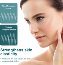 Load image into Gallery viewer, Under Eye Red Light Therapy Glasses with Dark Circle, Eye Bag and Wrinkle Elimination Massage
