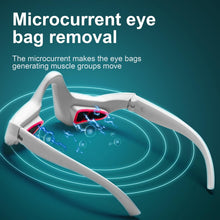 Load image into Gallery viewer, Under Eye Red Light Therapy Glasses with Dark Circle, Eye Bag and Wrinkle Elimination Massage
