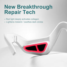 Load image into Gallery viewer, Under Eye Red Light Therapy Glasses with Dark Circle, Eye Bag and Wrinkle Elimination Massage
